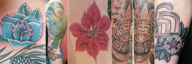 Tattoos done in San Diego CA